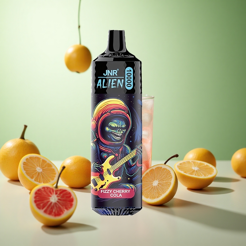 JNR Alien 10000 Puffs Gazoza Cheri Cola Greece vape wholesale 850mAh RGB