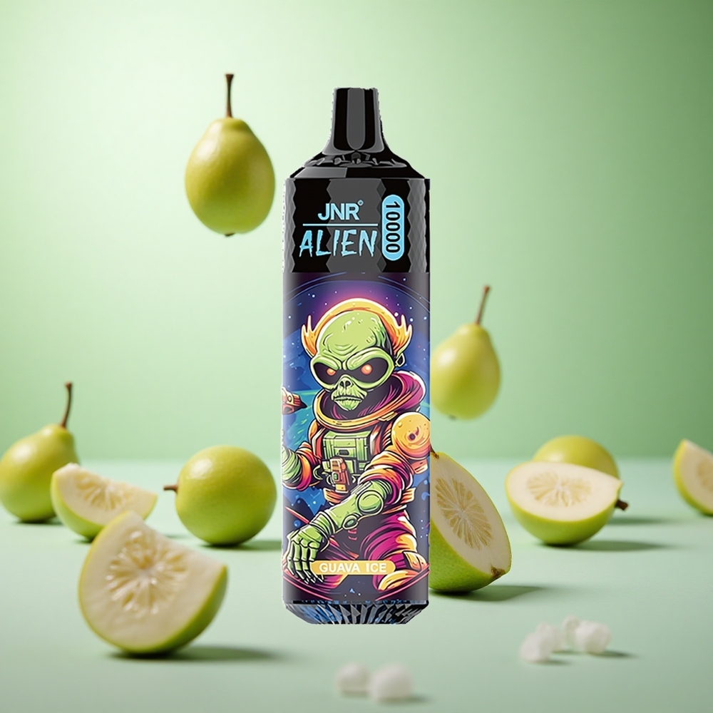 JNR Alien 10000 Puffs Γκουάβα Πάγος Greece vape wholesale 850mAh RGB