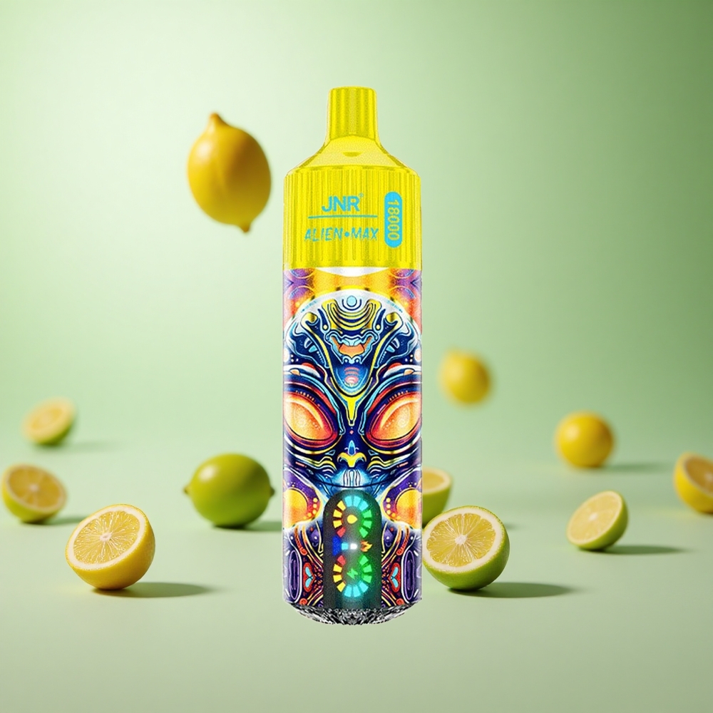 JNR Alien Max 18000 Puffs Λεμόνι & Λαϊμά Greece vape wholesale Διπλός Πυρήνας
