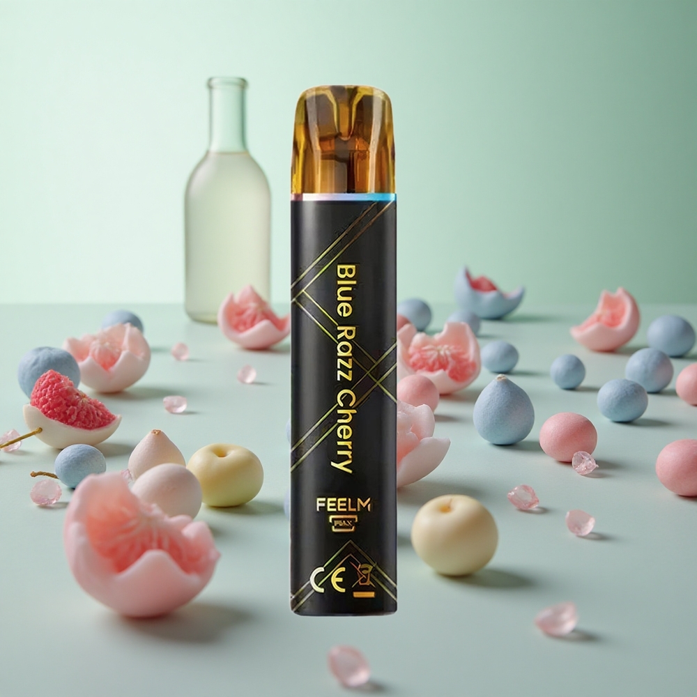 JNR Black&Golden 600+200 Puffs Μπλε Σμέουρα-Κεράσι Greece vape wholesale TPD