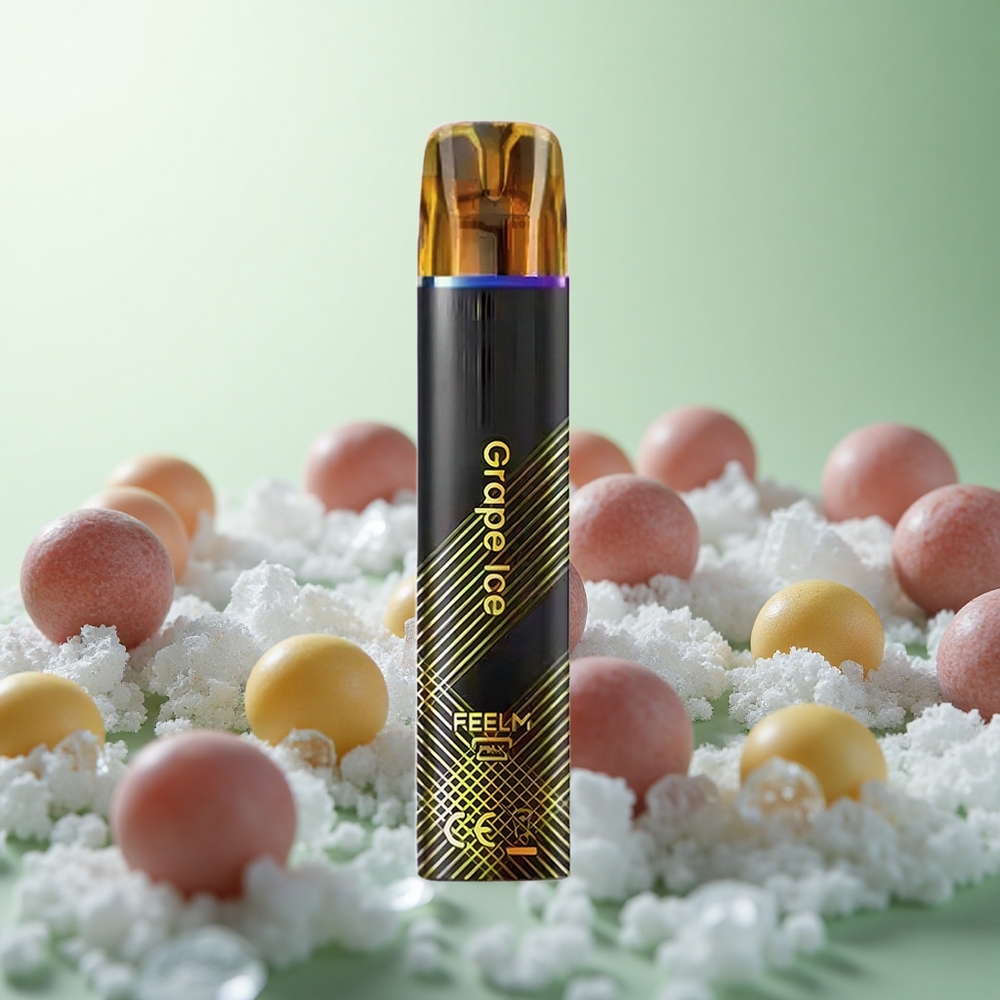 JNR Black&Golden 600+200 Puffs Παγωμένο Σταφύλι Greece vape wholesale TPD πιστοποιημένο