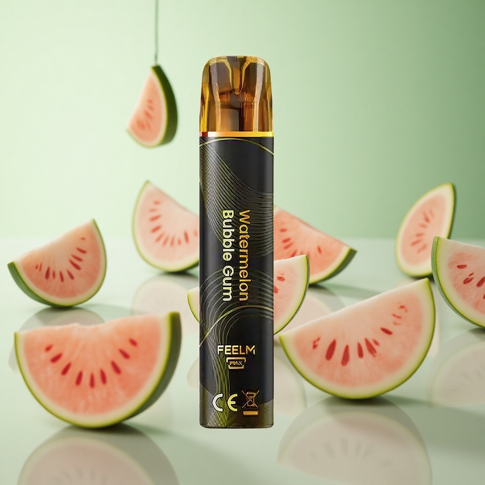 JNR Black&Golden 600+200 Puffs Καρπούζι Τσίχλα Greece vape wholesale TPD