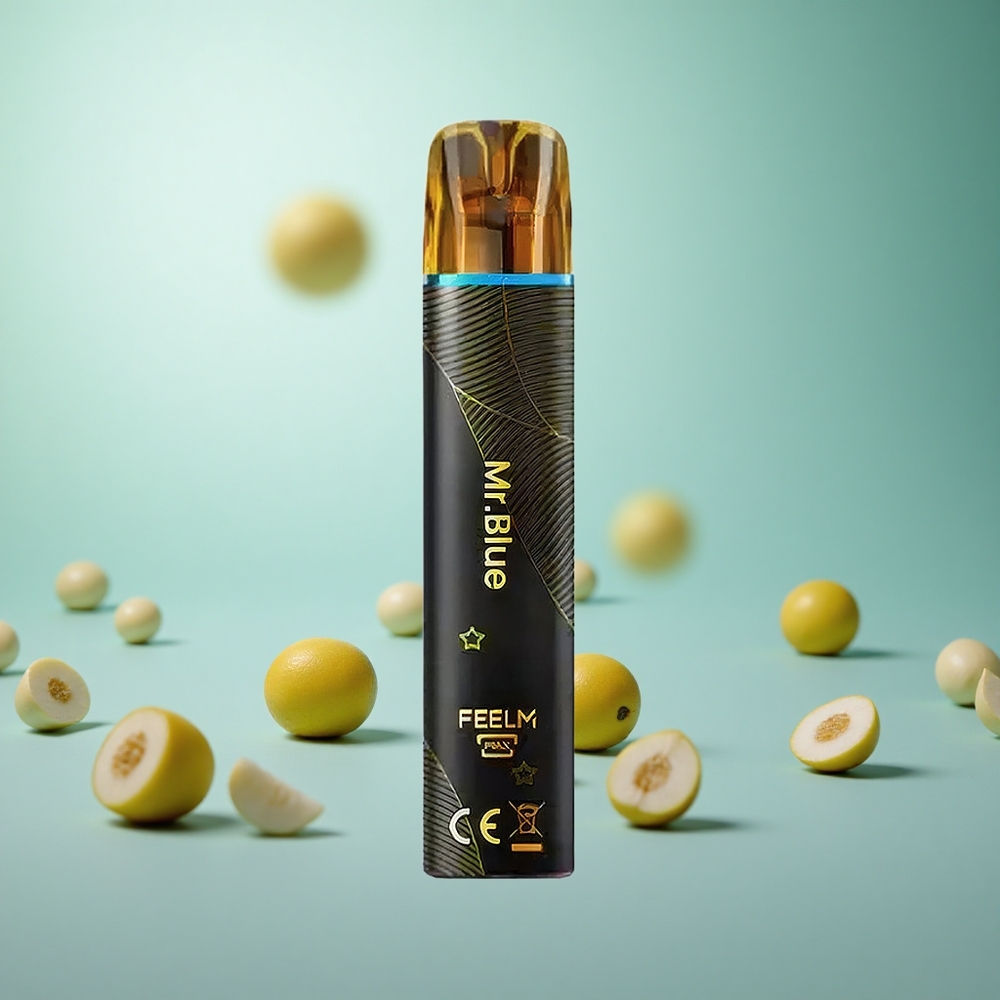 JNR Black&Golden 600+200 Puffs Vape μιας χρήσης Mr Μπλε Greece vape wholesale