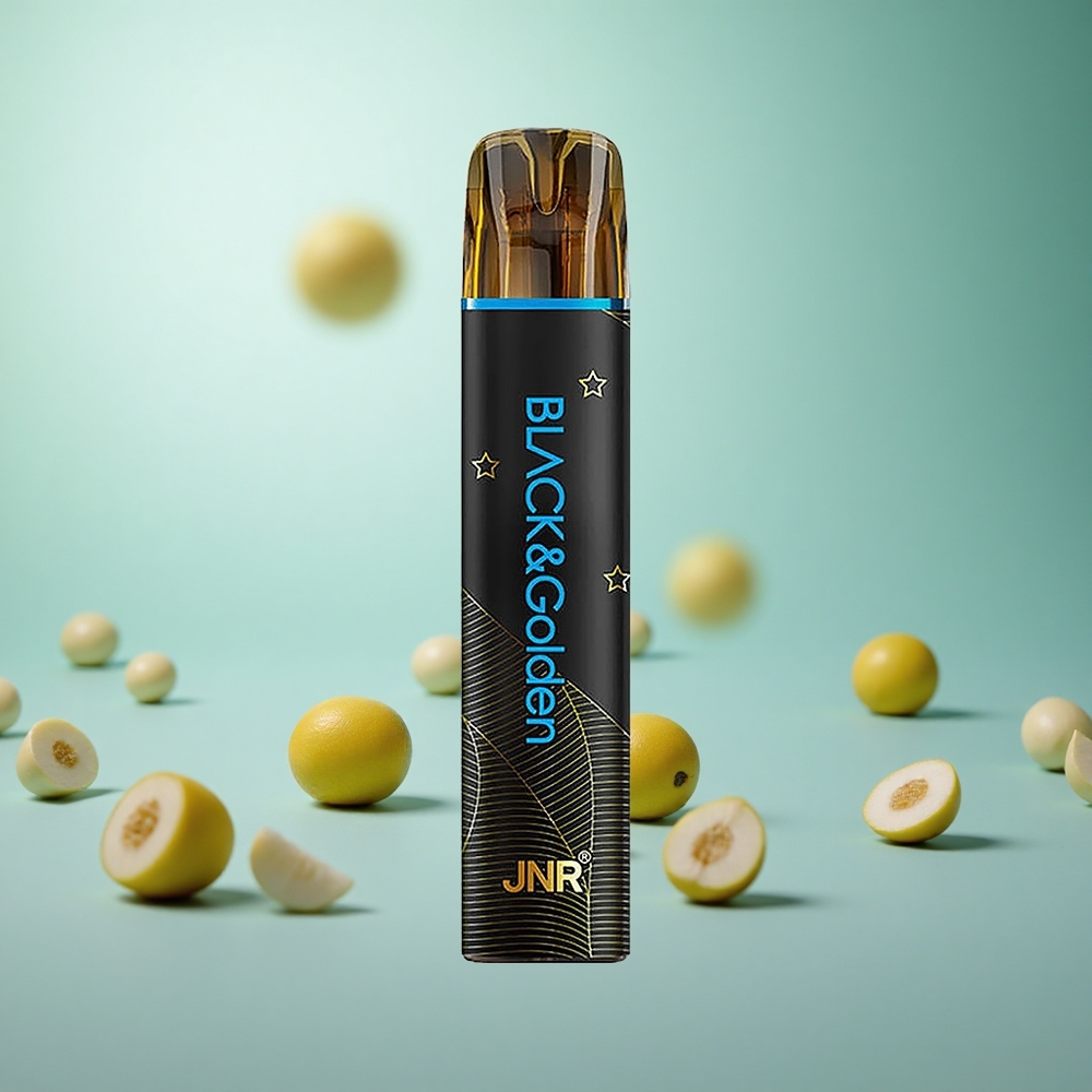 JNR Black&Golden 600+200 Puffs Vape μιας χρήσης Mr Μπλε Greece vape wholesale