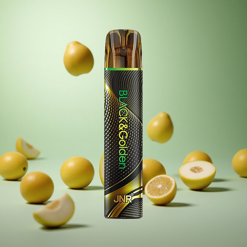 JNR Black&Golden 600+200 Puffs Vape μιας χρήσης Passion Τέρας Greece vape wholesale 550mAh