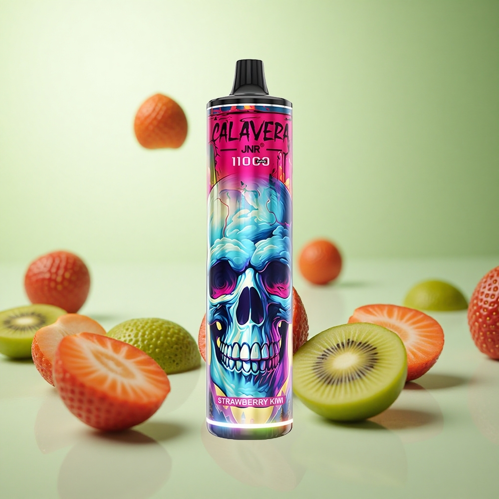 JNR Calavera 11000 Puffs Φράουλα-Ακτινίδιο Greece vape wholesale Type-C 21ml