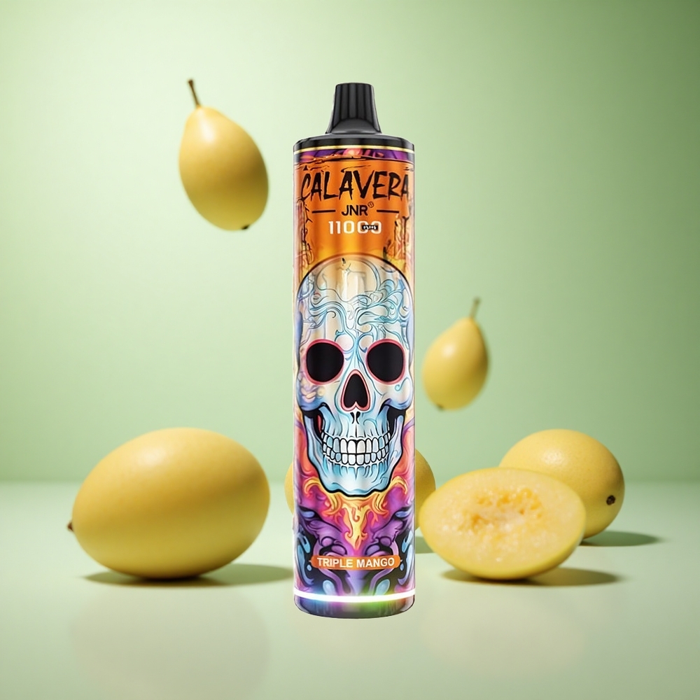 JNR Calavera 11000 Puffs Τρικάρπου Μάνγκο Greece vape wholesale Type-C, 21ml