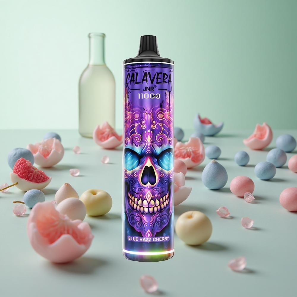 JNR Calavera 11000 Puffs Μπλε Σμέουρα Κεράσι Greece vape wholesale Type-C