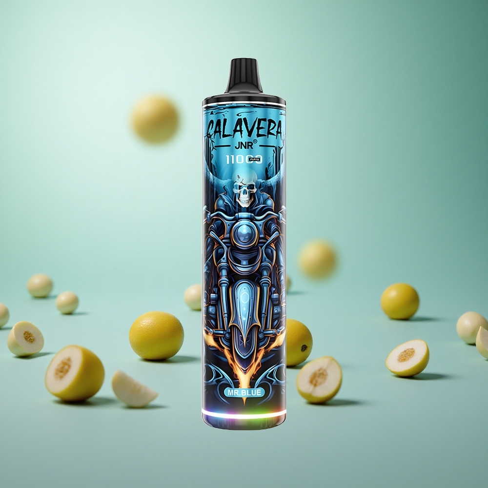 JNR Calavera 11000 Puffs Vape μιας χρήσης Κυανό Greece vape wholesale Type-C 21ml