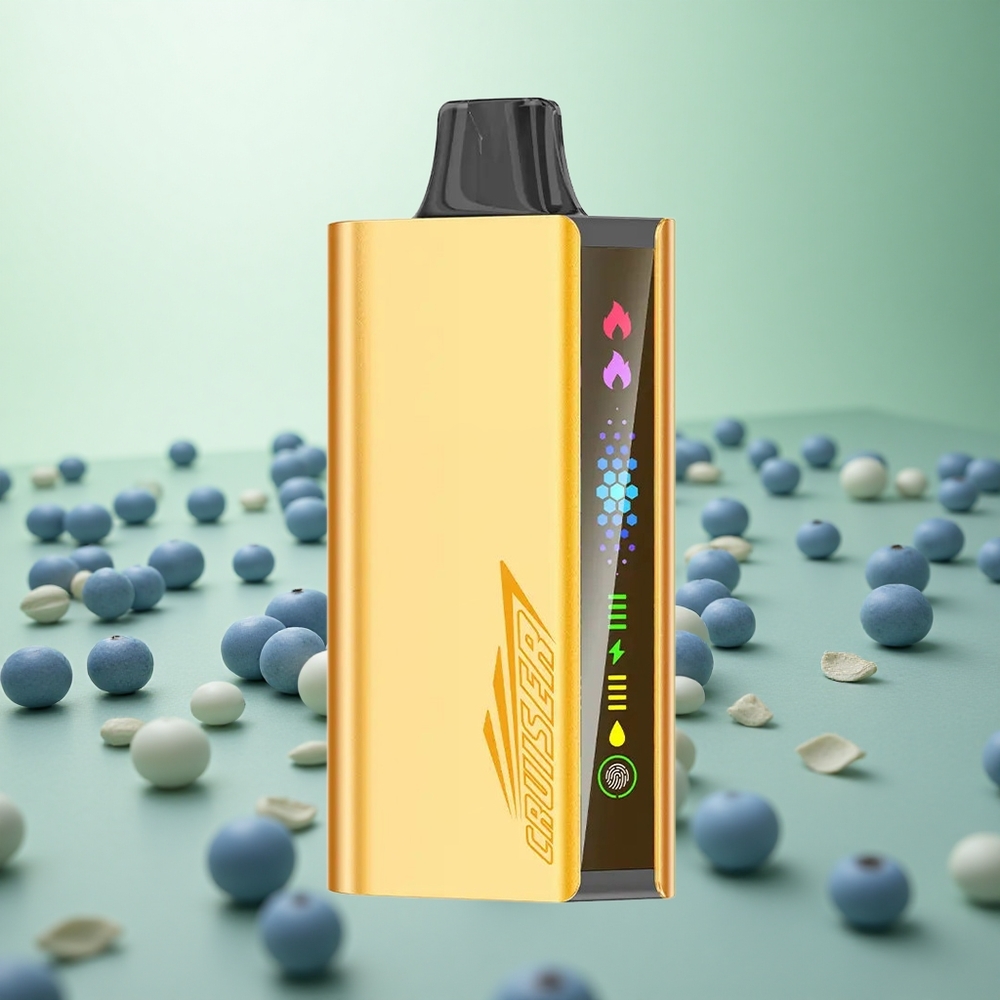 JNR Cruiser 12000 Puffs Βαμβακοκλάδινη Έκρηξη Greece vape wholesale Οθόνη Κινούμενης Εικόνας