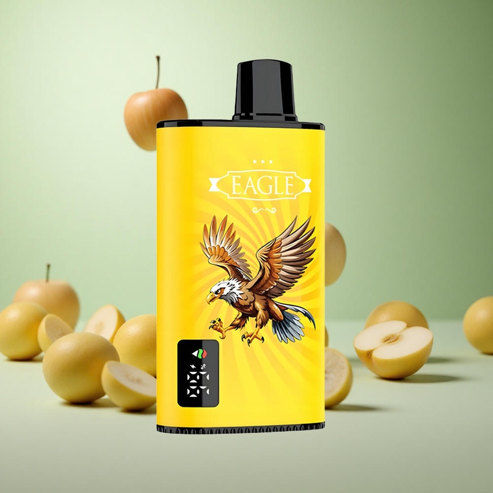 JNR EAGLE Smart 23000 Puffs Διπλό Μήλο Greece vape wholesale Ψηφιακή Οθόνη 25ml