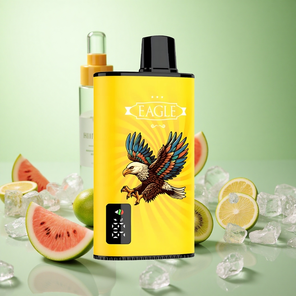 JNR EAGLE Smart 23000 Puffs Κίβι Καρπούζι Πάγος Greece vape wholesale Ψηφιακή Οθόνη 25ml e-Liquid