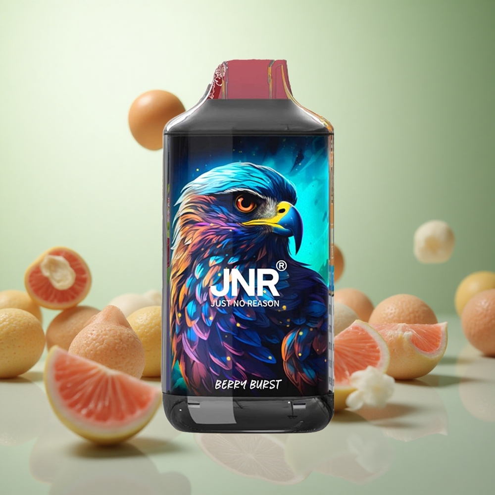 JNR Falcon 16000 Puffs Μούρο Έκρηξη Greece vape wholesale Πηνίο Διπλού Διχτυού 22ml