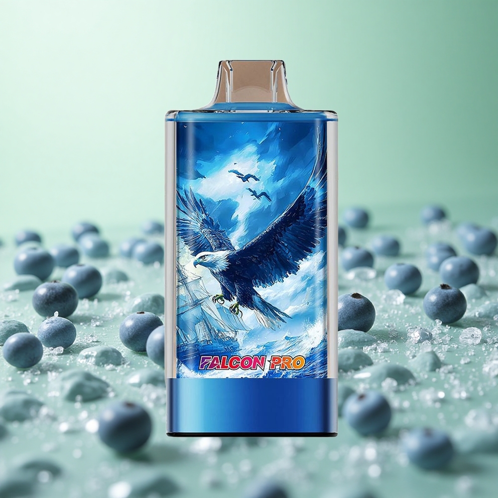 JNR Falcon Pro 28000 Μπλε Μούρο Πάγος Greece vape wholesale 30ml 28000 Puffs