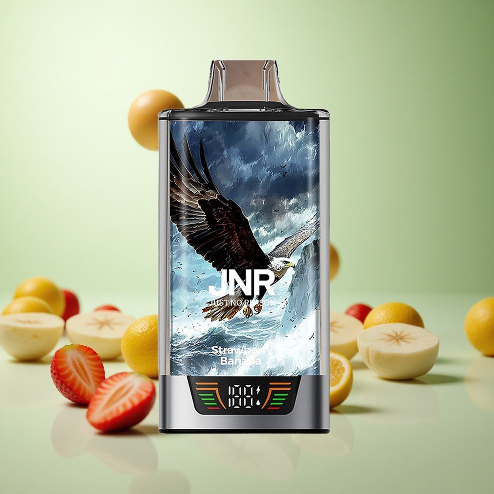 JNR Falcon Pro 28000 Φραουλα-Μπανάνα Greece vape wholesale 30ml Προ-Γεμισμένη Ικανότητα Πηνίο Διπλού Διχτυού