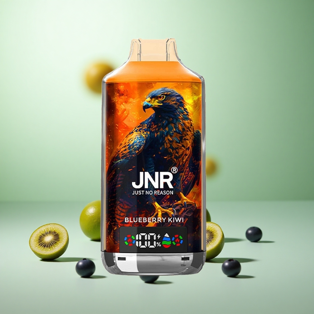 JNR Falcon X 18000 Puffs Μπλέ Μούρο και Ακτινίδιο Greece vape wholesale 24ml