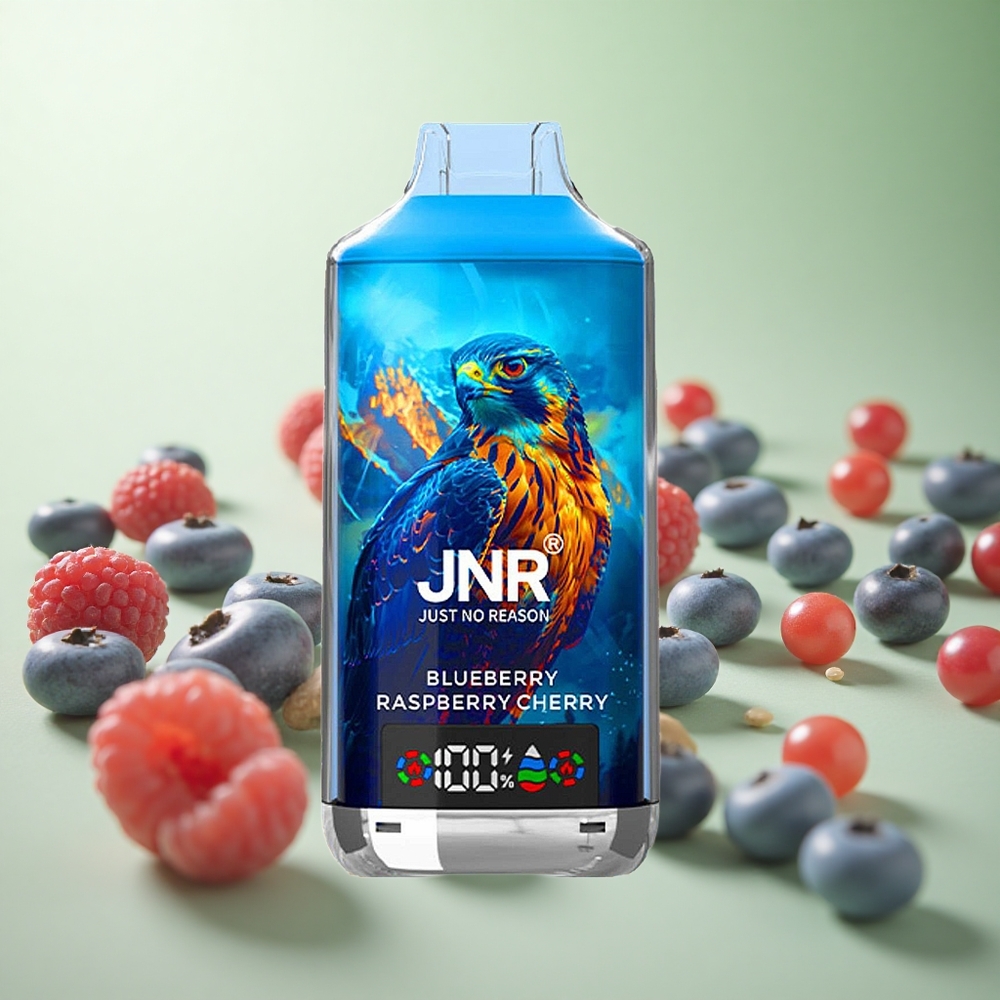 JNR Falcon X 18000 Puffs Μπλε βατόμουρο κεράσι Greece vape wholesale 750mAh 24ml