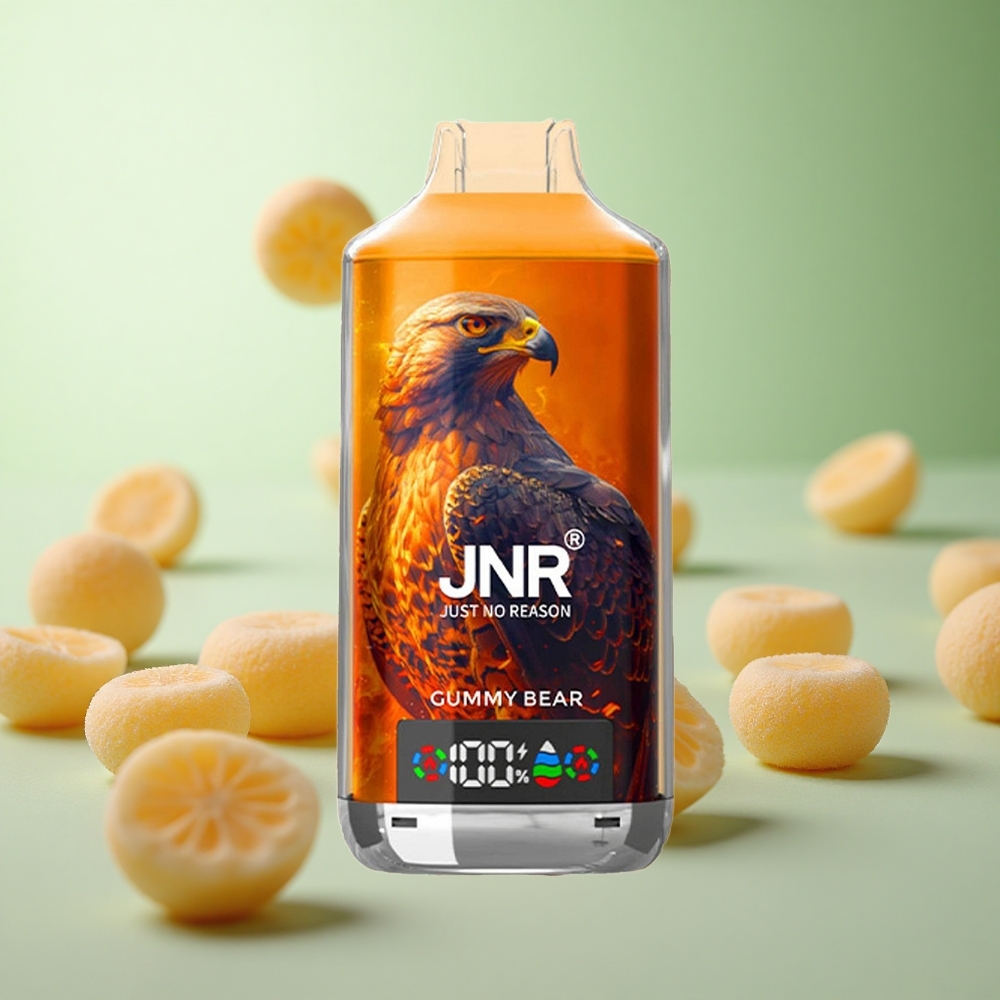 JNR Falcon X 18000 Puffs Ζουμερή Αρκούδα Greece vape wholesale Πηνίο Διπλού Διχτυού & Digital Display