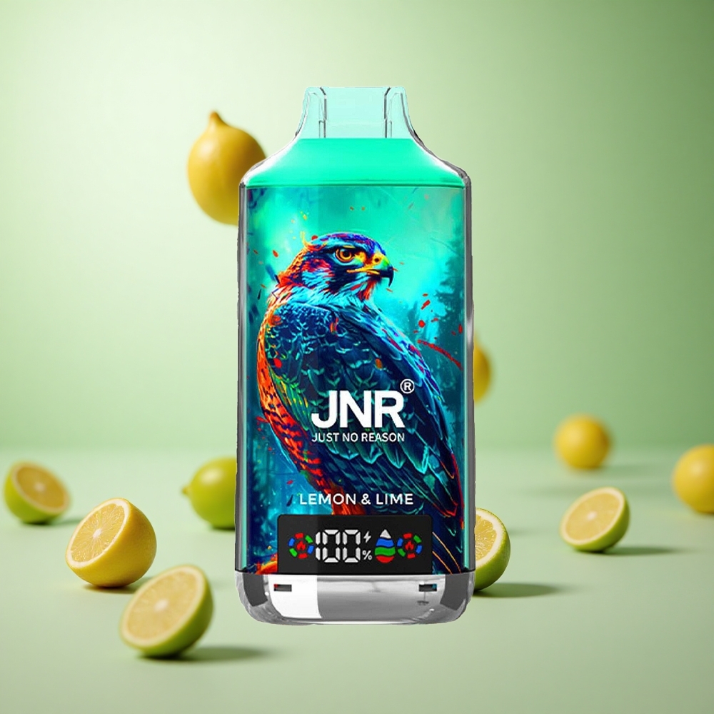 JNR Falcon X 18000 Puffs Λεμονι-Λαϊμ Greece vape wholesale Πηνίο Διπλού Διχτυού & Digital Display