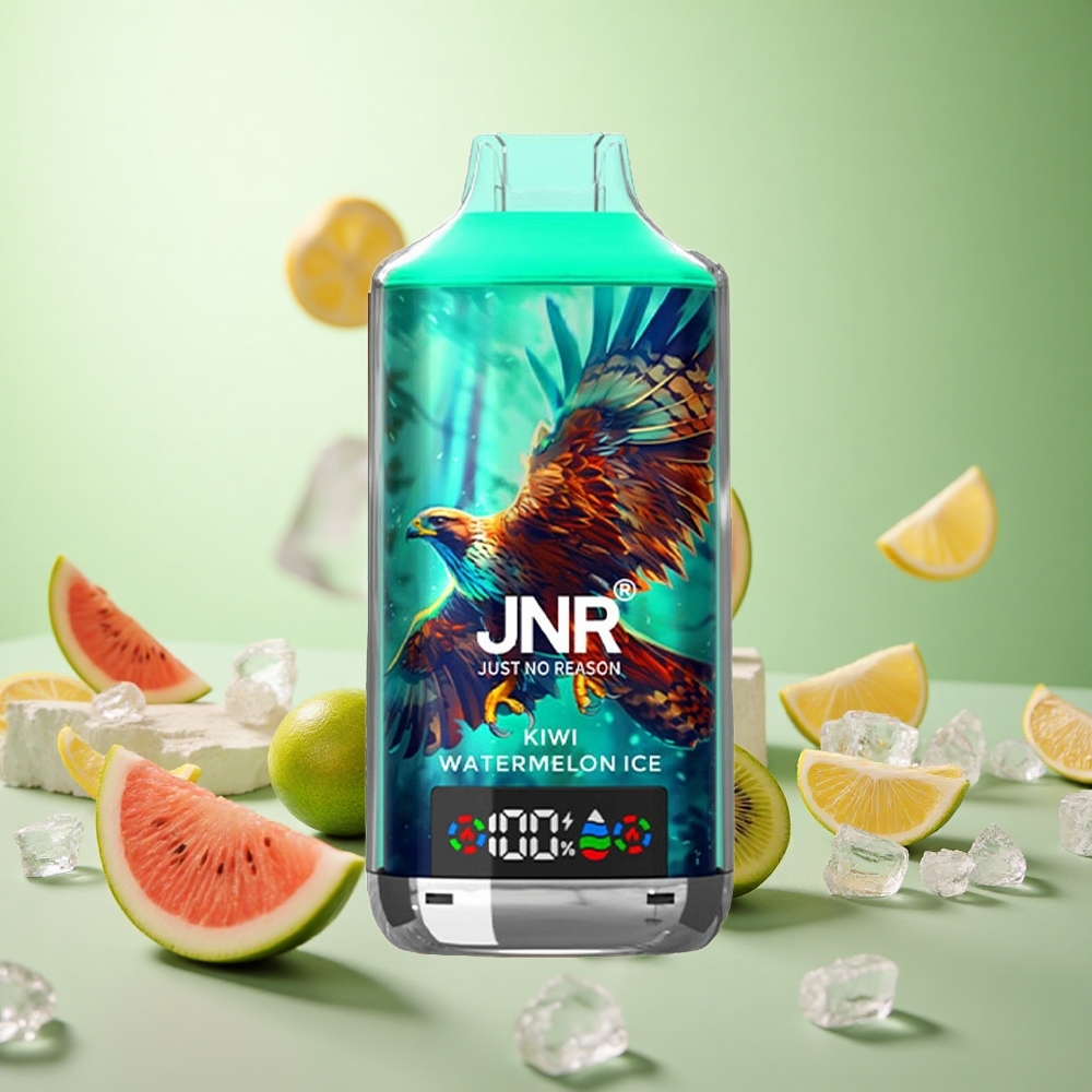 JNR Falcon X 18000 Puffs Ακτινίδιο Καρπούζι Πάγο Greece vape wholesale Πηνίο Διπλού Διχτυού & Dual Core