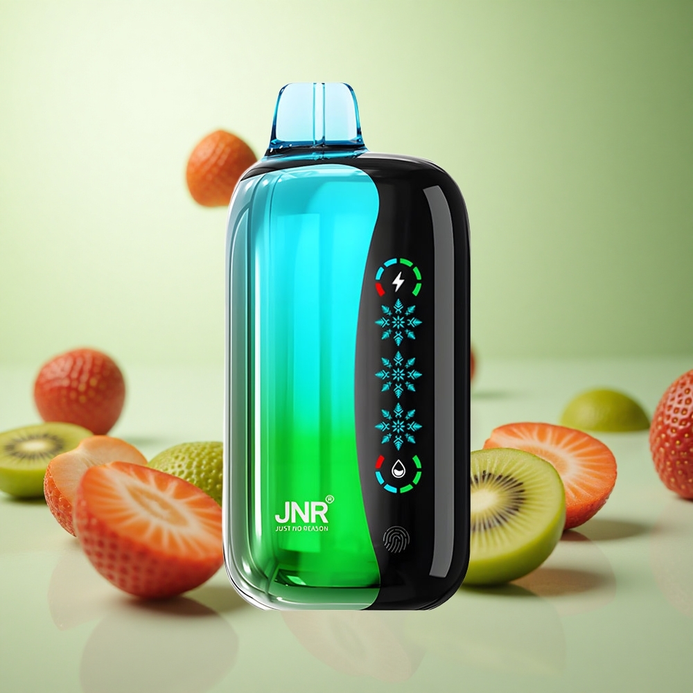 JNR Flex Ice 21000 Puffs Φράουλα Kiwi Greece vape wholesale Ice Adjustable 26ml E-υγρό