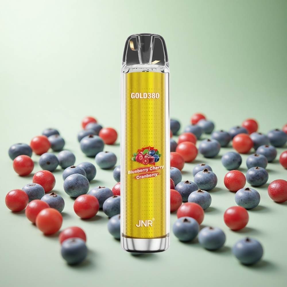 JNR Gold380 6000 Puffs Μπλε Μούρο Κράνμπερι Greece vape wholesale 13ml