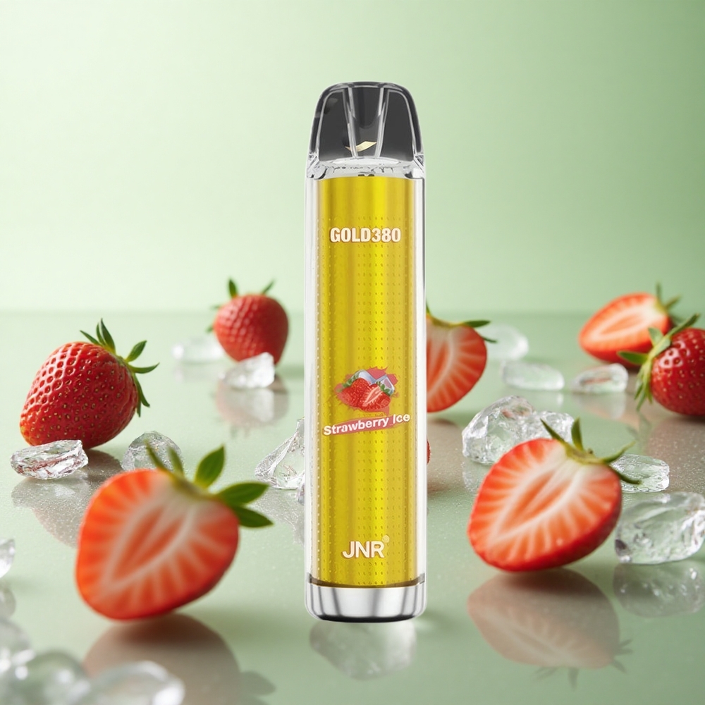 JNR Gold380 6000 Puffs Φράουλα Πάγωμα Greece vape wholesale 13ml