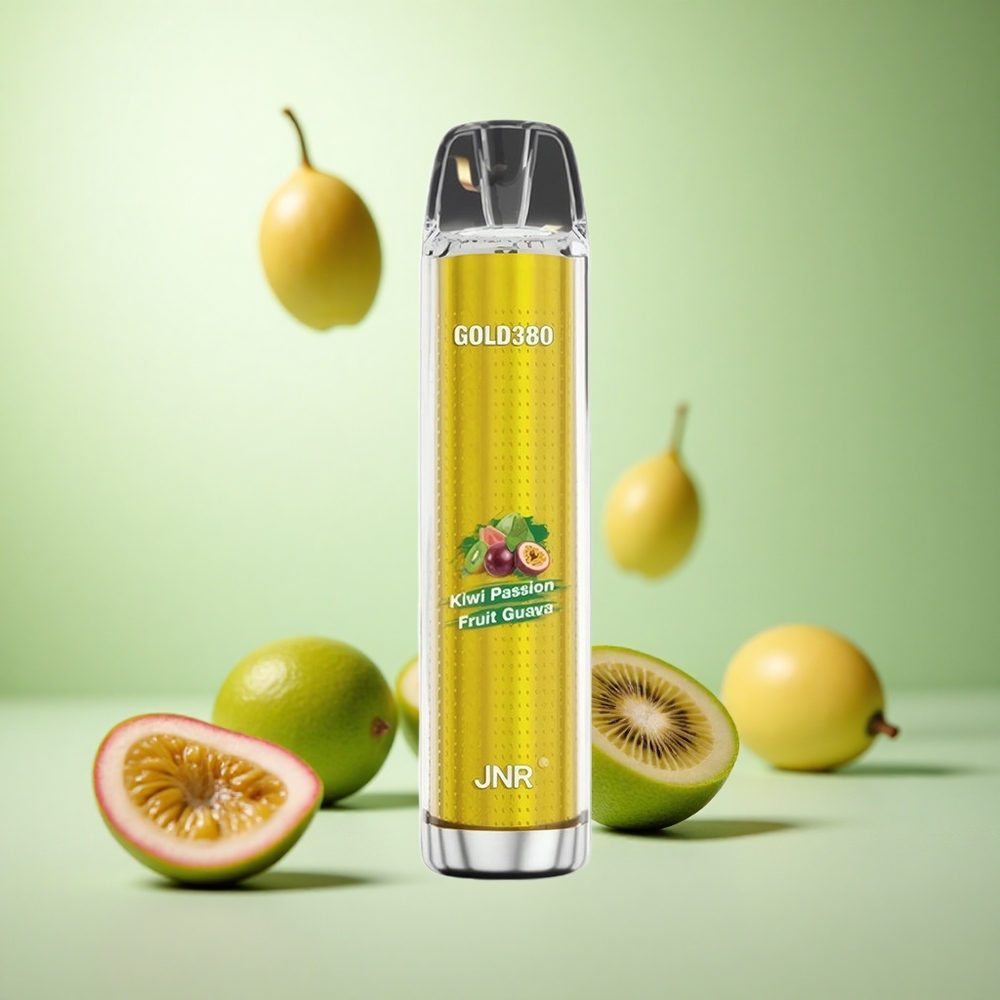 JNR Gold380 6000 Puffs Κίβι Πάσιον Γκουάβα Greece vape wholesale 13ml e-Liquid