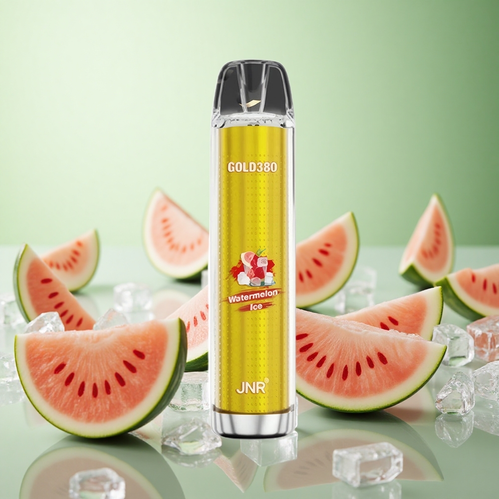 JNR Gold380 6000 Puffs Καρπούζι Πάγο Greece vape wholesale 1500mAh 13ml