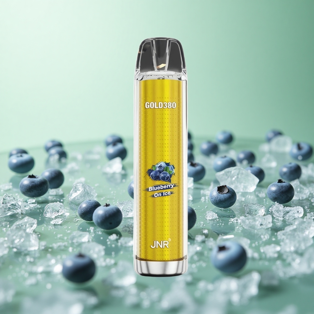 JNR Gold380 6000 Puffs Μπλε Μούρο Πάγο Greece vape wholesale 1500mAh Μπαταρία