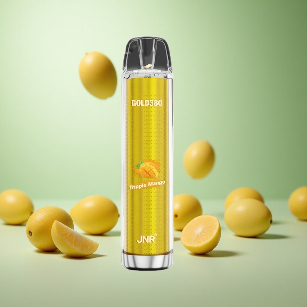 JNR Gold380 6000 Puffs Τριπλό Mango Greece vape wholesale 1500mAh