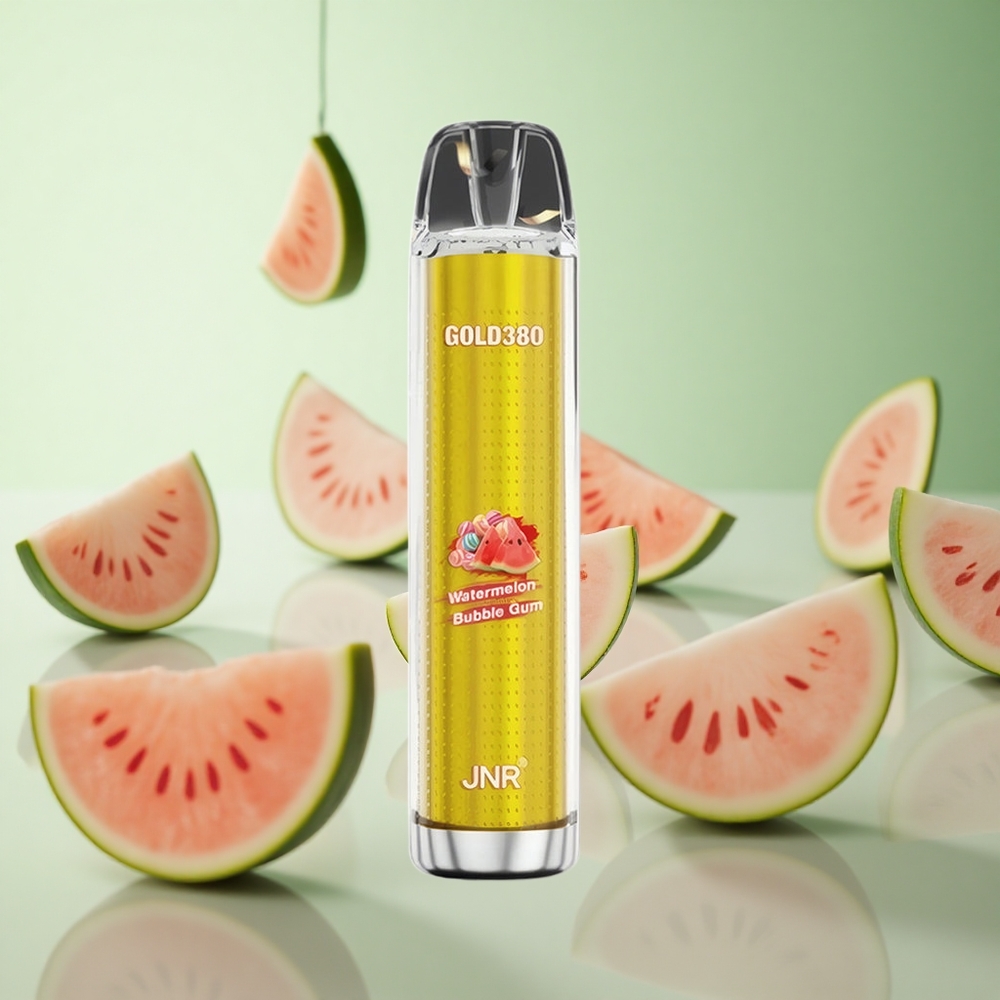 JNR Gold380 6000 Puffs Vape μιας χρήσης Καρπούζι Bubble Gum Greece vape wholesale 13ml