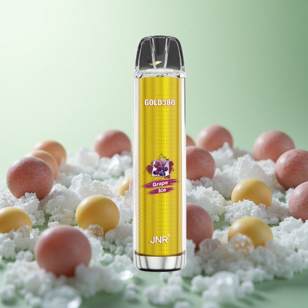JNR Gold380 6000 Puffs Vape μιας χρήσης Σταφύλι Πάγο Greece vape wholesale 6000 Έκπνοες 13ml