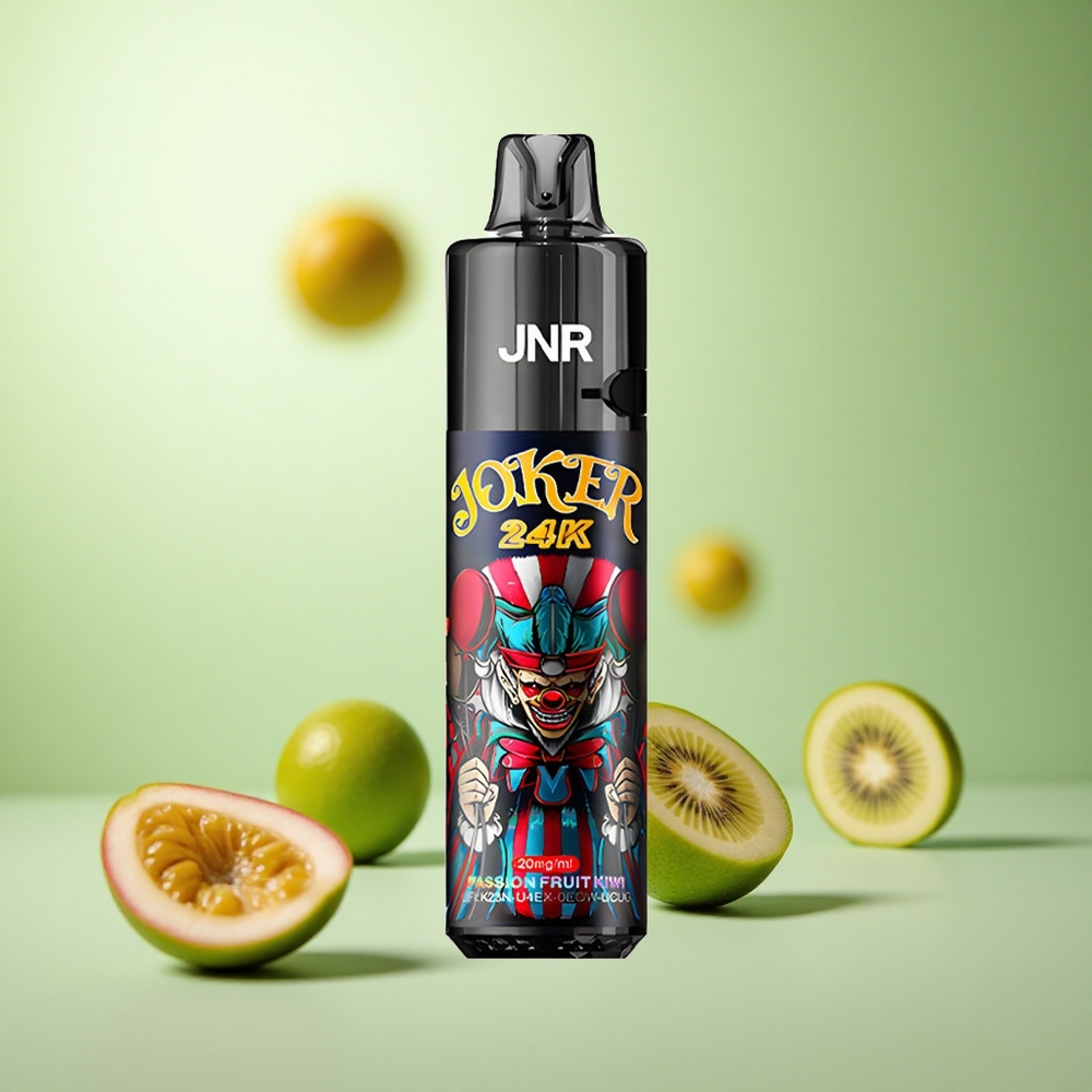 JNR Joker 24K Puffs Φρούτο Πάθους Κίβο Greece vape wholesale 800mAh Μπαταρία
