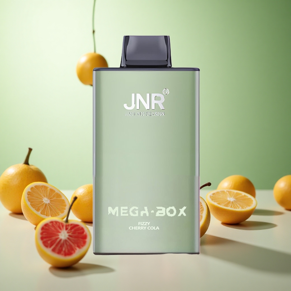 JNR Mega Box 25000 Puffs Fizzy Κεράσι Cola Greece vape wholesale Πηνίο Διπλού Διχτυού