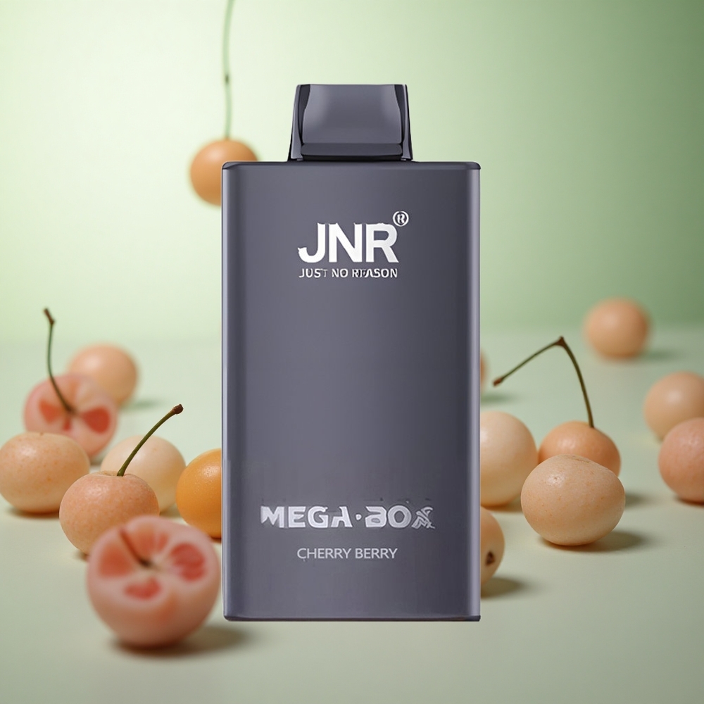 JNR Mega Box 25000 Puffs Κεράσι-Μούρο Greece vape wholesale Πηνίο Διπλού Διχτυού