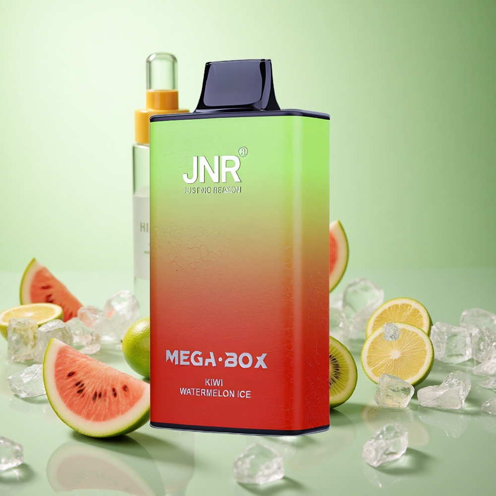 JNR Mega Box 25000 Puffs Ακτινίδιο Καρπούζι Πάγο Greece vape wholesale Πηνίο Διπλού Διχτυού