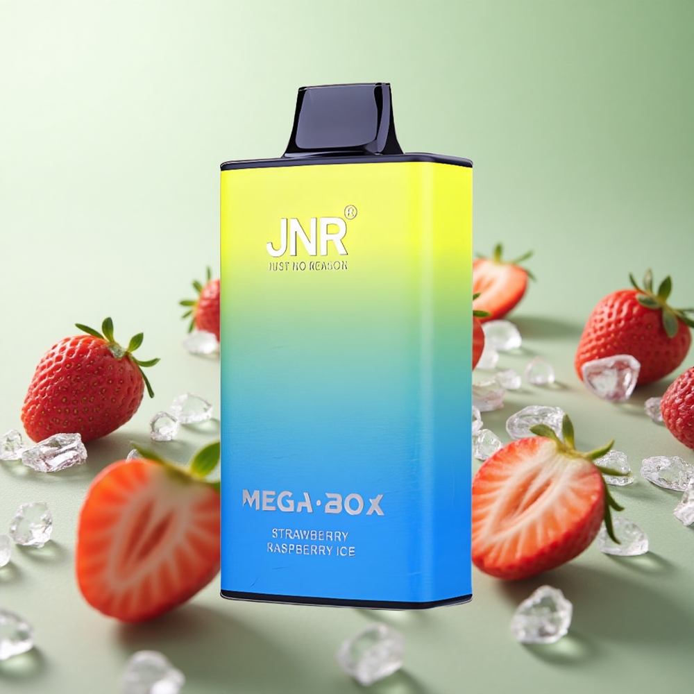 JNR Mega Box 25000 Puffs Φράουλα Βατόμουρο Πάγος Greece vape wholesale Πηνίο Διπλού Διχτυού