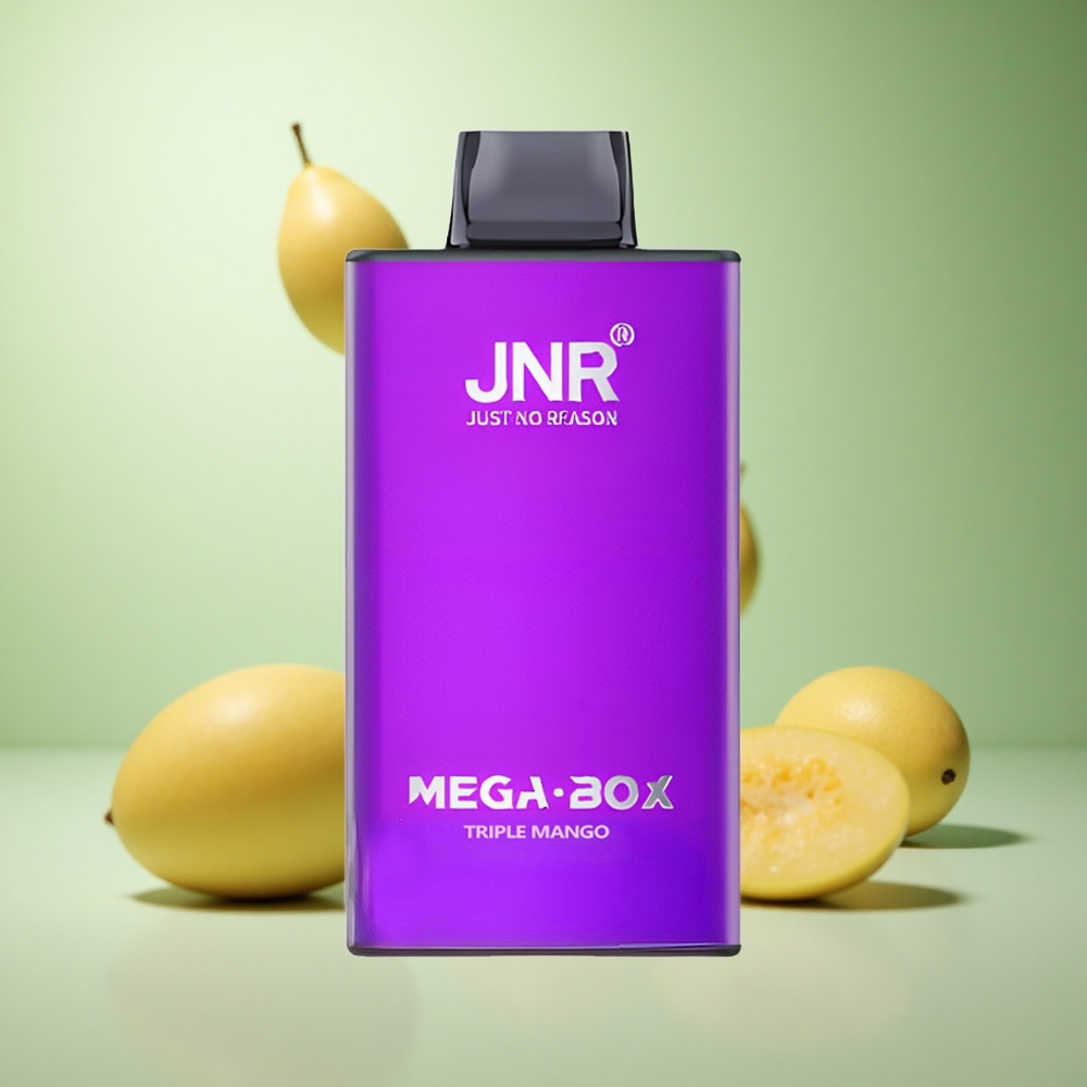 JNR Mega Box 25000 Puffs Τριπλό Μάνγο Greece vape wholesale Πηνίο Διπλού Διχτυού