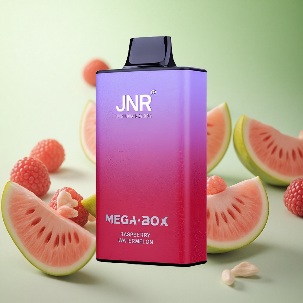 JNR Mega Box 25000 Puffs Βατόμουρο Καρπούζι Greece vape wholesale 30 ml E-υγρό 850mAh