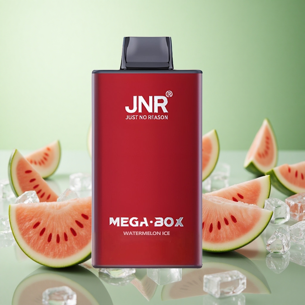 JNR Mega Box 25000 Puffs Vape μιας χρήσης Καρπούζι Πάγος Greece vape wholesale Πηνίο Διπλού Διχτυού