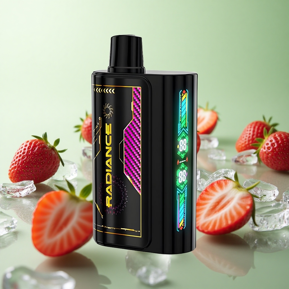 JNR Radiance 31000 Puffs Φράουλα Πάγωμα Greece vape wholesale Πηνίο Διπλού Διχτυού