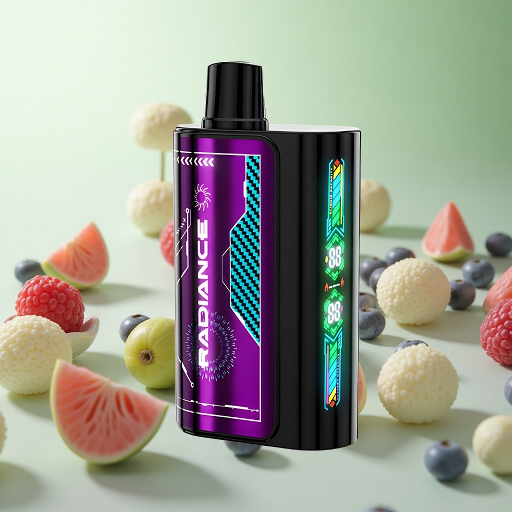 JNR Radiance 31000 Puffs Μπλε Μούρο Ξινή Σμέουρα Greece vape wholesale 28ml Πηνίο Διπλού Διχτυού