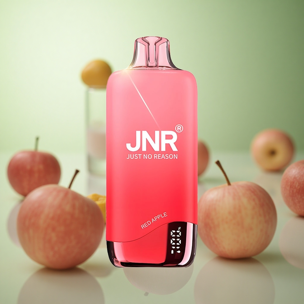 JNR Rainbow 10500 Puffs Κόκκινο Μήλο Greece vape wholesale 18ml e-Liquid Tank