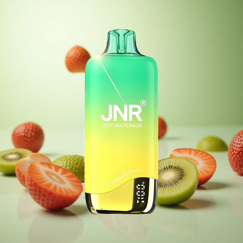 JNR Rainbow 10500 Puffs Φράουλα-Κίβι Greece vape wholesale 18ml e-Liquid Tank