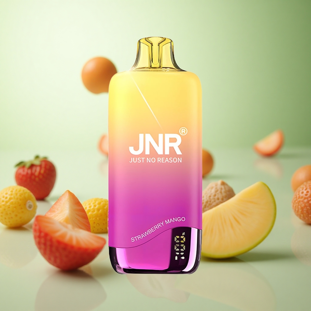 JNR Rainbow 10500 Puffs Φράουλα Μάνγκο Greece vape wholesale 18ml e-Liquid Tank