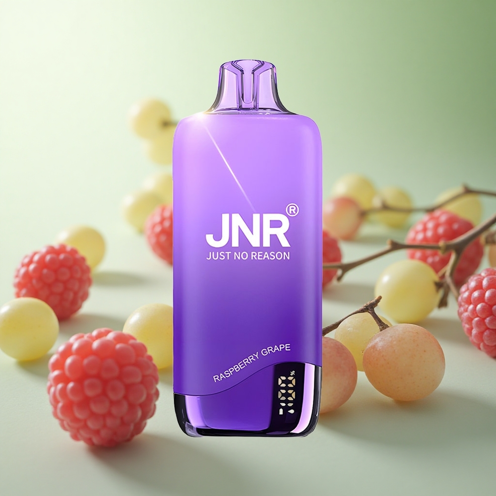 JNR Rainbow 10500 Puffs Vape μιας χρήσης Βατόμουρο Σταφύλι Greece vape wholesale 18ml e-Liquid Tank