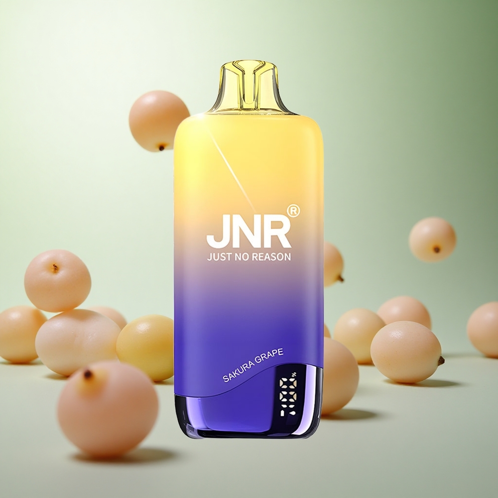 JNR Rainbow 10500 Puffs Vape μιας χρήσης Σακούρα Σταφύλι Greece vape wholesale 18ml e-Liquid Tank