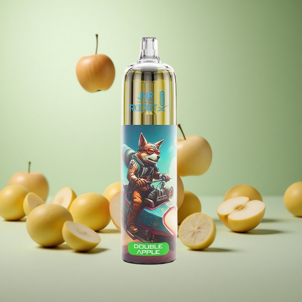 JNR Rocket-X 12400 Puffs Διπλό Μήλο Greece vape wholesale Ρυθμιζόμενη Ροή Αέρα