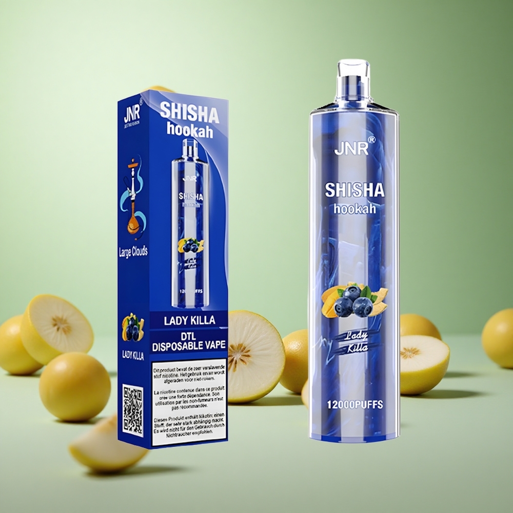 JNR Shisha Hookah 12000 Puffs Γεύση Greece vape wholesale 24ml 750mAh